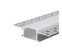ENER-J 60x14.35mm Trimless Recessed Aluminium LED Profile 2m (4) in White ENER-J White