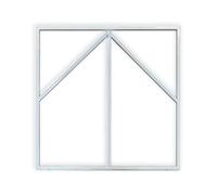ENER-J 60x60cm LED Frame Panel Light 6000K with Blue Arrow Design 40W in White | Size: 60x60 cm ENER-J White 60x60 cm