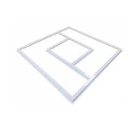 ENER-J 60x60cm LED Panel Light with PD Design - 40W, Cool White, Frame Border Edge Lights | Pack of 6 - 6500K