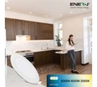 ENER-J 6W Recessed Round LED Mini Panel 120mm White 240V ENER-J White