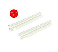 Ener-J Aluminium Internal Corner Line Trims For 4mm Spc Wall Panels, White Size: 25 X 16 X 3000 mm (Pack Of 2)