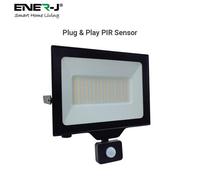 Ener-J Attachable Pir Motion Sensor For T205X T207X T210X Floodlights Black Ip44