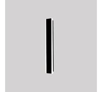 Ener-J Black Long Linear Led Outdoor Wall Light 60Cm 32W Cct Dimmable With Remote Ip65 Waterproof