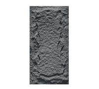 Ener-J Black Slate Rock Hard Pu Wall Panel Size:1200 X 600 X 60 mm (Pack Of 2)