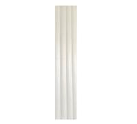 Ener-J Britwall Castlecurve Upholstered Pu Leather Wall Panel Soft Ecru Mist Padded Headboard Feature Wall 2400 X 500 X 45mm - Pack Of 2