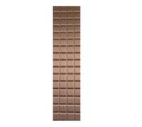 Ener-J Britwall Gridform Upholstered Pu Leather Wall Panel Espresso Brown Padded Headboard Feature Wall 2400 X 600 X 20mm - Pack Of 2