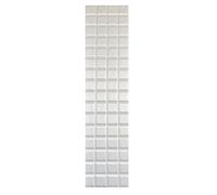 Ener-J Britwall Gridform Upholstered Pu Leather Wall Panel Soft Ecru Mist Padded Headboard Feature Wall 2400 X 600 X 20mm - Pack Of 2