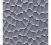ENER-J Britwall Hard PU Wall Panel Pebble Texture Space Black Feature Wall in Grey ENER-J Grey