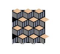 Ener-J Britwall Hexacube Acoustic Wall Panels 685X740mm Sound Absorbing