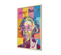 ENER-J Britwall LED Wall Art Einstein Follow Your Dreams 63x93cm | Size: 63x93 cm ENER-J Multicolor 63x93 cm