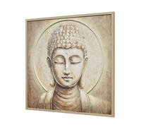 Ener-J Britwall Led Wall Art Enlightened Buddha Illuminated Canvas 83X83Cm Multicolour 220V