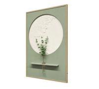 Ener-J Britwall Led Wall Art Luxe Floral Vase Illuminated Canvas 83X123Cm Multicolour 220V