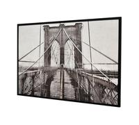 Ener-J Britwall Led Wall Art Winter Bridge Illuminated Canvas 123X83Cm Multicolour 220V