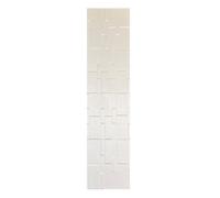 Ener-J Britwall Slimline Upholstered Pu Leather Wall Panel Champagne Cream Padded Headboard Feature Wall 2400 X 600 X 12mm - Pack Of 2