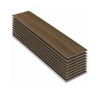Ener-J Britwall Spc Herringbone Vinyl Flooring Pack Of 20 Chestnut Oak 1.72 Sq M