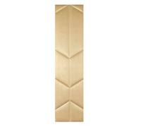 Ener-J Britwall Urbanedge Upholstered Pu Leather Wall Panel Suede Gold Padded Headboard Feature Wall 2400 X 600 X 25mm - Pack Of 2