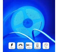 Ener-J Cob Led Strip Light 5M Blue 24V 320 Led Per Metre Rf Dimmer Power Supply