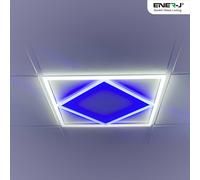 ENER-J Double Square borderline Light 595x595 40W 4000 lm White 6000K Cool Wh ENER-J White