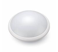 Ener-J Emergency Led Bulkhead Light With Motion Sensor, Polycarbonate, 24W, 2200Lm, 4000K Ip65 Rated