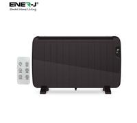 Ener-J Ener J Smart Electric Radiator Heater 2000W Wifi App Control Black Body
