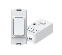 Ener-J Ener - J Wireless Kinetic Grid Switch With 500W Rf And Wifi Receiver White 240V