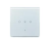 ENER-J EnerJ WiFi+RF Smart 1 Gang Dimmable Touch Light Switch, White Alexa & Google Compatible, App Control, 1/2-Way with Wireless Kinetic Switches