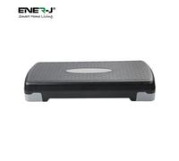 Ener-J Enerjsmart Aerobic Stepper Adjustable Fitness Step Platform 115Kg