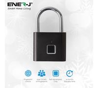 ENER-J Fingerprint Padlock in White ENER-J White
