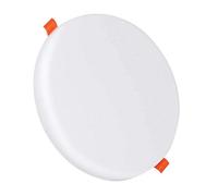 Ener-J Frameless Led Panel Light 12W 4000K Neutral White Round Recessed Surface Ceiling Light 105mm