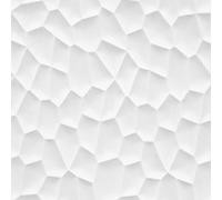 ENER-J Hard PU Wall Panel Pebble Jade White 1200x600x25mm Pack 2 ENER-J White