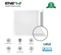 Ener-J Led Backlit Panel 595X595 Ugr 19 Flicker Free Ce Driver 100 Lumens Per Watt 3 Year Warranty Pack Of 3
