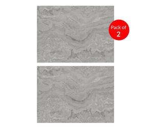 Ener-J Luxurious High-Gloss Spc Wall Panel In Marble Gray Design Size:1220 X 2440 X 4 mm (Pack Of 2)
