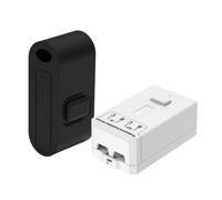 Ener-J Mini Fob 1 Gang Wireless Kinetic Switch And 500W Rf Receiver Black 240V
