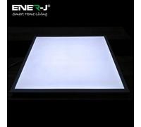 Ener-J Pack Of 2, 60X60 Slim Backlit Recessed Led Panels, 40W, 3800Lm, 4000K
