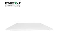 ENER-J Pack of 2 LED Backlit Panel, 120x60cms, 50W, 6000Lm, 6000K, 3 yrs warranty in White | Size: 25 cm diameter x 19 cm high ENER-J White 25 cm diameter x 19 cm high