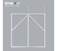 Ener-J Pack Of 6 60X60Cm Led Frame Light With Blue Arrow Design 40W Cool White