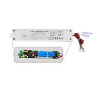 ENER-J Plug & Play 5W Emergency Battery Kit in White | Size: 25 cm diameter x 19 cm high ENER-J White 25 cm diameter x 19 cm high