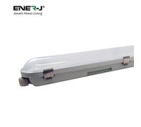 Ener-J Power And Cct Selectable Waterproof Led Batten Light 1.5 Metre 50W 120 Lumens Pack Of 6