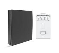 Ener-J Pro Series 1 Gang Wireless Kinetic Switch Black With 500W Rf Receiver