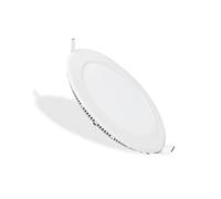 ENER-J Recessed Round LED Mini Panel 12W CCT 175mm White Pack of 4 | Size: 6 inches ENER-J White 6 inches