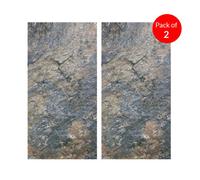 Ener-J Rockflex Pu Wall Cover Soft Flexible And Realistic Stone Texture Size:1200 X 600 X 3 mm (Pack Of 2)