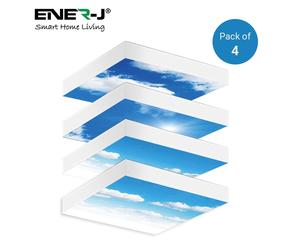 ENER-J SKY Cloud LED 2D version 60x60cms 40W 4 x Foldable Surface in White | Size: 60x60 cm ENER-J White 60x60 cm