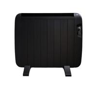 ENER-J Smart 1200W Radiator Heater with Aluminium Heating Element, Black, WiFi Connectivity, Wall-Mounted and Freestanding