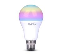 Ener-J Smart Led Bulb Colour Changing Rgb B22 Wifi App Control Bayonet Lighting