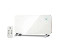 Ener-J Smart Wall Heater Tempered Glass Voice Controlled White 2000W 240V
