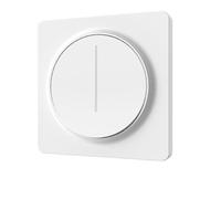 ENER-J Smart Wi-Fi 1 Gang Dimmable Touch Switch Stepless Dimming in White ENER-J White