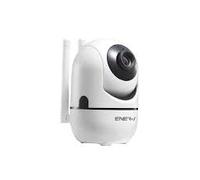 Ener-j Smart Wi-Fi HD Indoor Pan Tilt Camera, 1.3MP, 2 Way Audio, Motion Detector, Wifi, Mobile View, Security Lighting