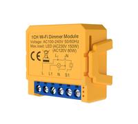 ENER-J Smart WiFi+BLE 1CH Light Switch Module (Max 1 x 150W). Dimmable in White | Size: 1000mm x 1000mm ENER-J White 1000mm x 1000mm