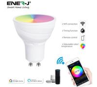 Ener-J Smart Wifi Gu10 Led Lamp 5W, Rgb+W+Ww, Dimmable