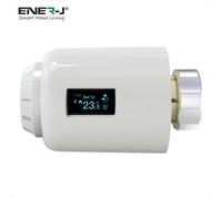 Ener-J Smart WiFi Radiator Thermostat - Digital TRV for Multi-Room Heating Control, Alexa & Google Home Compatible | Pack of 4